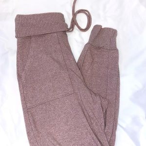 Aerie Mauve Track Pants